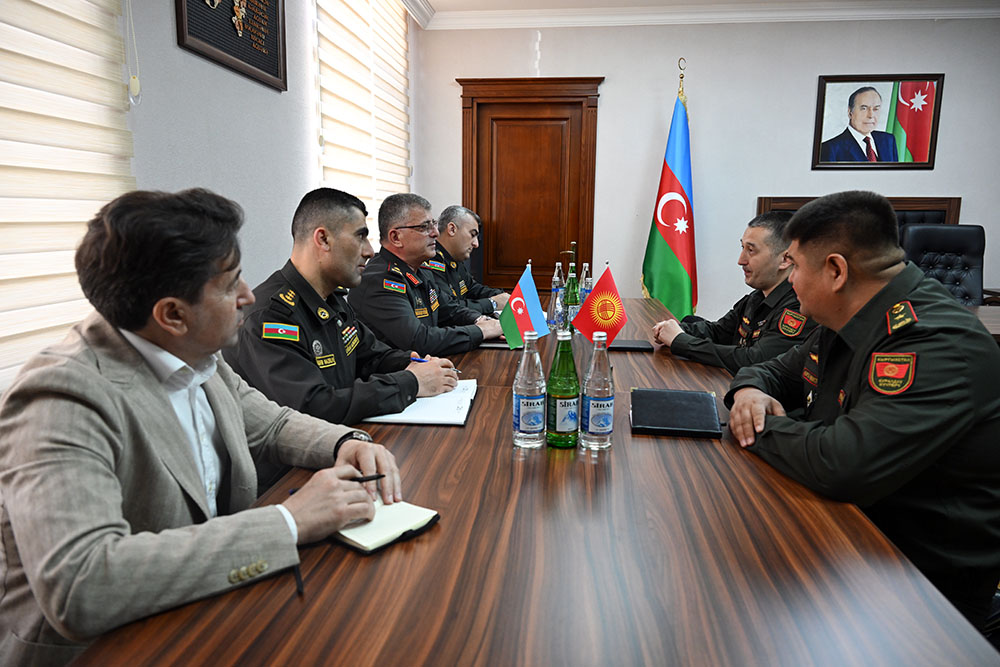 Hərbi təhlükəsizlik sahəsində Azərbaycan və Qırğızıstan nümayəndələrinin görüşü keçirilib
